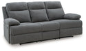 Side-Swipe Reclining Sofa with Drop Down Table - National Warehouse Furniture (Buffalo, NY)
