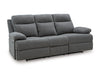 Side-Swipe Reclining Sofa with Drop Down Table - National Warehouse Furniture (Buffalo, NY)