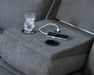 Side-Swipe Reclining Sofa with Drop Down Table - National Warehouse Furniture (Buffalo, NY)