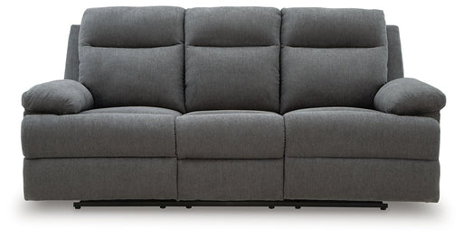 Side-Swipe Reclining Sofa with Drop Down Table - National Warehouse Furniture (Buffalo, NY)