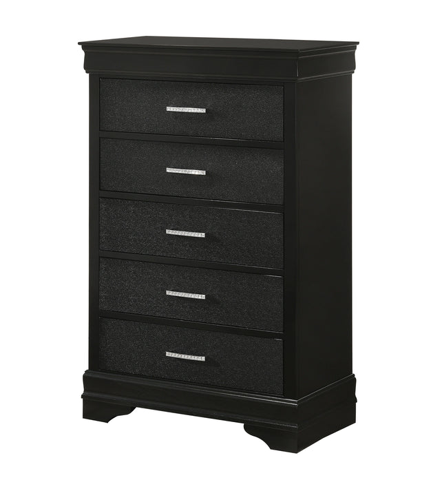 Crown Mark Amalia Chest in Black image