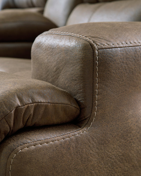 Beckley Place Reclining Living Room Set - National Warehouse Furniture (Buffalo, NY)