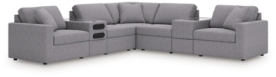 Modmax Balanced Sectional with Audio and Storage Consoles - National Warehouse Furniture (Buffalo, NY)