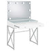 Eliza Makeup Vanity Table with LED Mirror and Stool - National Warehouse Furniture (Buffalo, NY)
