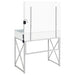 Eliza Makeup Vanity Table with LED Mirror and Stool - National Warehouse Furniture (Buffalo, NY)