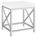 Eliza Makeup Vanity Table with LED Mirror and Stool - National Warehouse Furniture (Buffalo, NY)