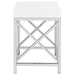 Eliza Makeup Vanity Table with LED Mirror and Stool - National Warehouse Furniture (Buffalo, NY)