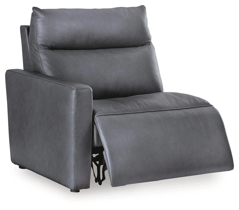 ModZ Power Reclining Sectional with Audio Console