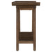 Ornelas 46-inch Console Table with Slatted Shelf Mango Brown - National Warehouse Furniture (Buffalo, NY)