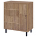 Teller 2-door Shoe Storage Cabinet Natural Oak - National Warehouse Furniture (Buffalo, NY)