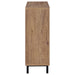 Teller 2-door Shoe Storage Cabinet Natural Oak - National Warehouse Furniture (Buffalo, NY)