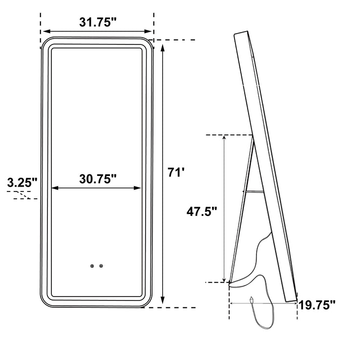 Glendora Mirrors - National Warehouse Furniture (Buffalo, NY)