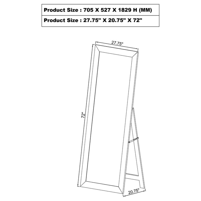 Cadence Standing Mirrors - National Warehouse Furniture (Buffalo, NY)