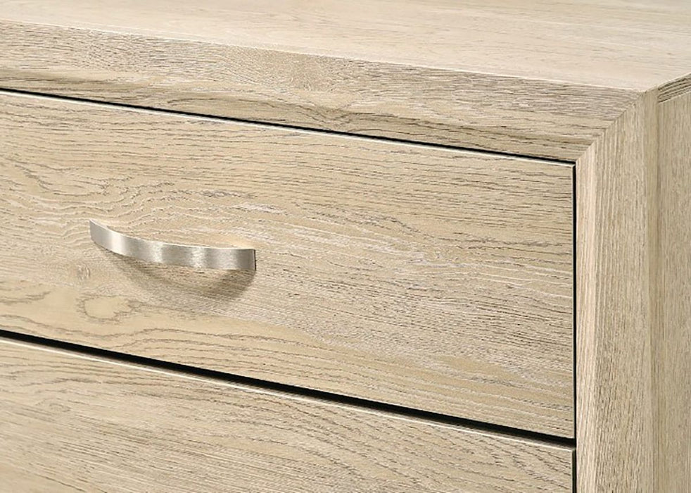 Crown Mark Furniture Akerson 6 Drawer Dresser in Beige - National Warehouse Furniture (Buffalo, NY)