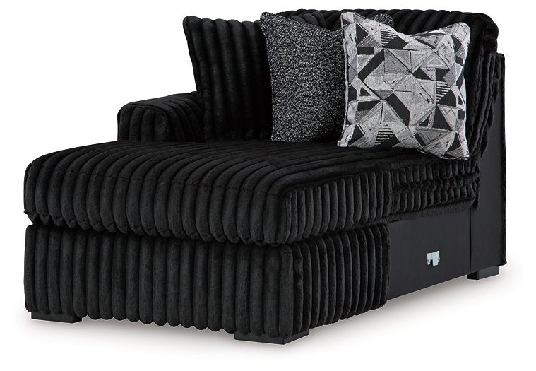 Midnight-Madness Sectional with Chaise - National Warehouse Furniture (Buffalo, NY)