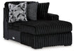 Midnight-Madness Sectional with Chaise - National Warehouse Furniture (Buffalo, NY)