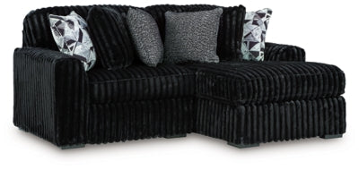 Midnight-Madness Sectional with Chaise - National Warehouse Furniture (Buffalo, NY)