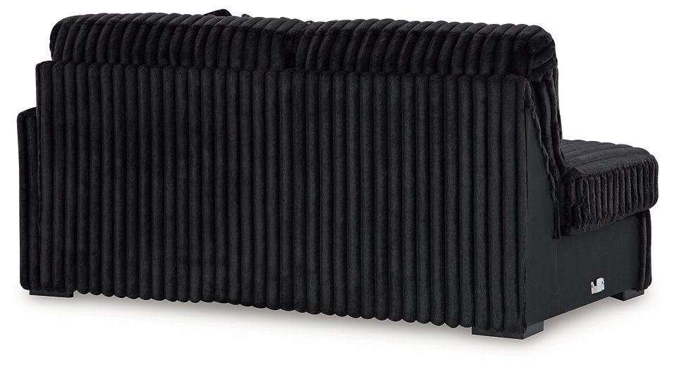 Midnight-Madness Sectional with Chaise - National Warehouse Furniture (Buffalo, NY)