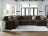 Midnight-Madness Sectional with Chaise - National Warehouse Furniture (Buffalo, NY)