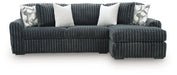 Midnight-Madness Sectional Sofa with Chaise - National Warehouse Furniture (Buffalo, NY)