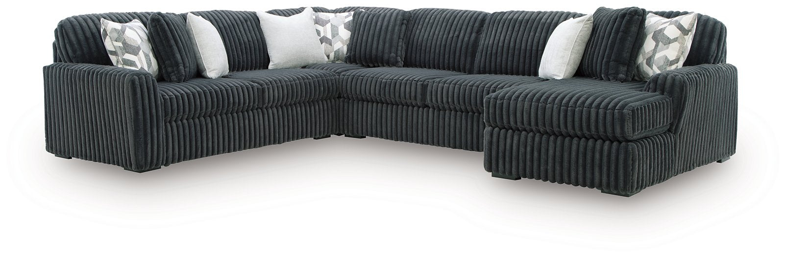 Midnight-Madness Sectional with Chaise - National Warehouse Furniture (Buffalo, NY)