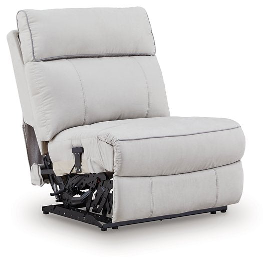 Social Pointe Reclining Sectional with Storage Console - National Warehouse Furniture (Buffalo, NY)