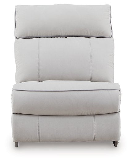 Social Pointe Reclining Sectional with Storage Console - National Warehouse Furniture (Buffalo, NY)