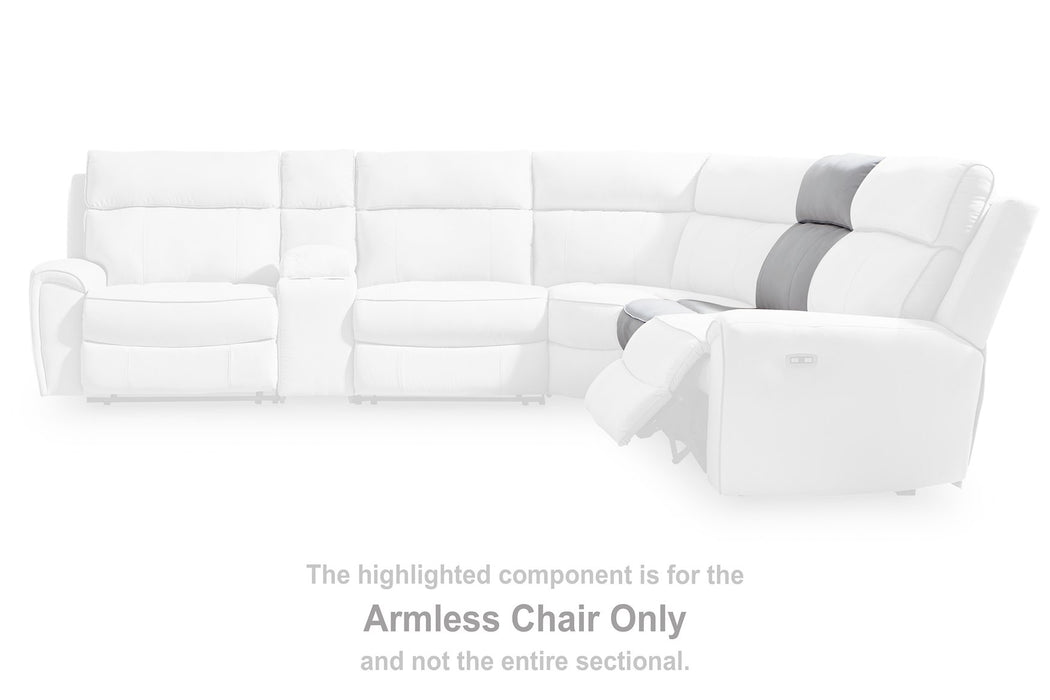 Social Pointe Reclining Sectional with Storage Console - National Warehouse Furniture (Buffalo, NY)