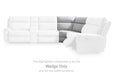 Social Pointe Reclining Sectional with Storage Console - National Warehouse Furniture (Buffalo, NY)