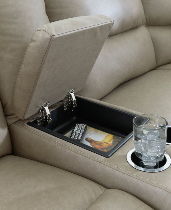 Narwhal Place Reclining Sectional with Storage Console - National Warehouse Furniture (Buffalo, NY)