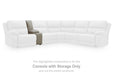 Narwhal Place Reclining Sectional with Storage Console - National Warehouse Furniture (Buffalo, NY)