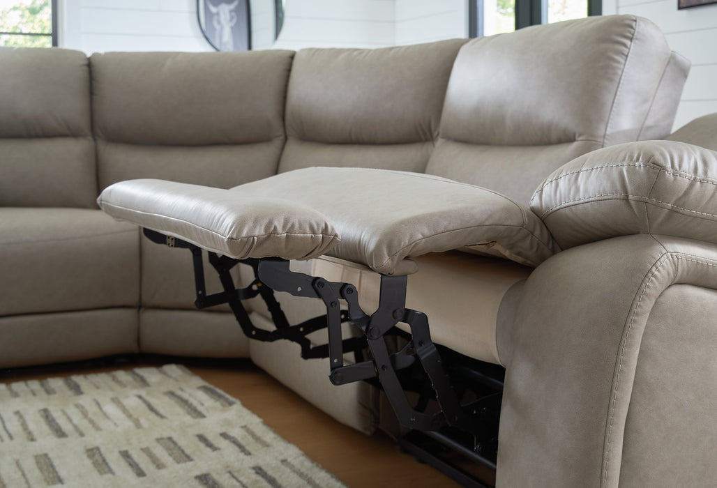 Narwhal Place Reclining Sectional with Storage Console - National Warehouse Furniture (Buffalo, NY)
