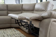 Narwhal Place Reclining Sectional with Storage Console - National Warehouse Furniture (Buffalo, NY)