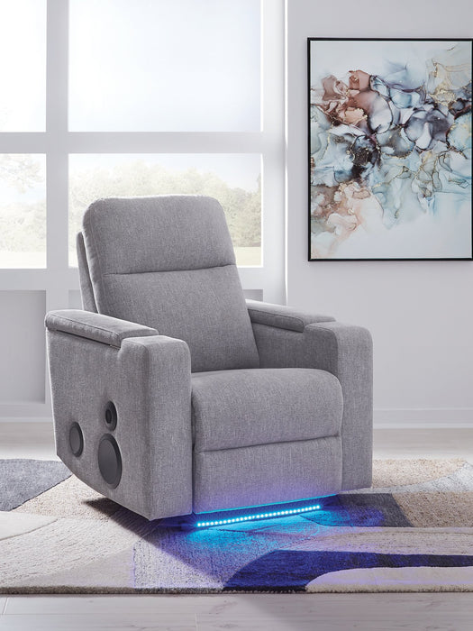 Pineland Power Glider Recliner with Audio System - National Warehouse Furniture (Buffalo, NY)