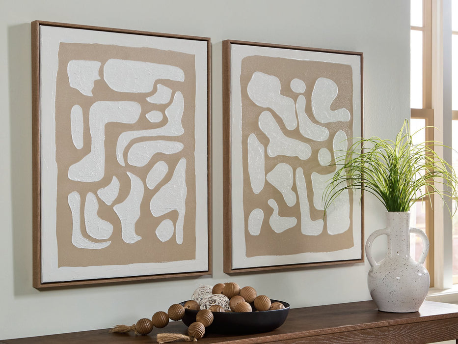 Waldett Wall Art (Set of 2) - National Warehouse Furniture (Buffalo, NY)