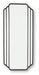 Antigone Floor Mirror - National Warehouse Furniture (Buffalo, NY)