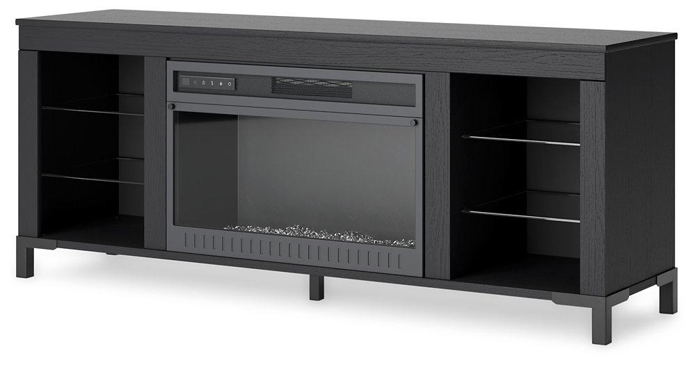 Cayberry 60" TV Stand with Electric Fireplace - National Warehouse Furniture (Buffalo, NY)