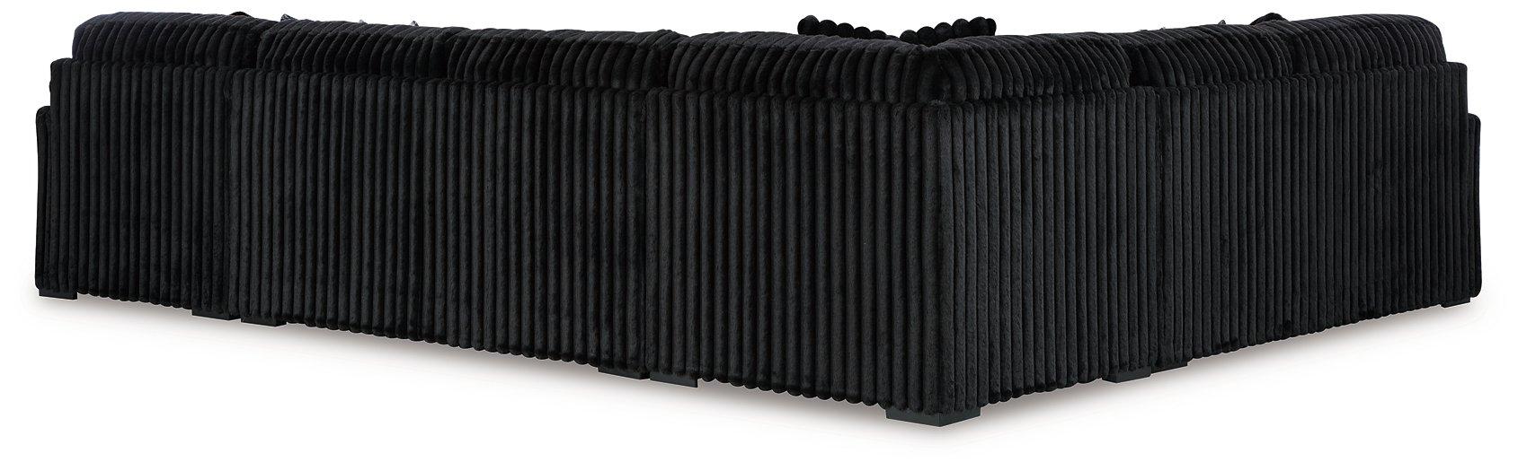 Midnight-Madness Sectional with Chaise - National Warehouse Furniture (Buffalo, NY)