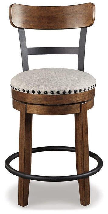 Valebeck Counter Height Bar Stool - National Warehouse Furniture (Buffalo, NY)