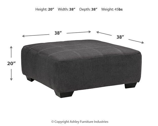 Ambee Oversized Accent Ottoman - National Warehouse Furniture (Buffalo, NY)