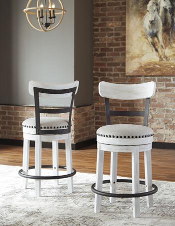 Valebeck Counter Height Bar Stool - National Warehouse Furniture (Buffalo, NY)