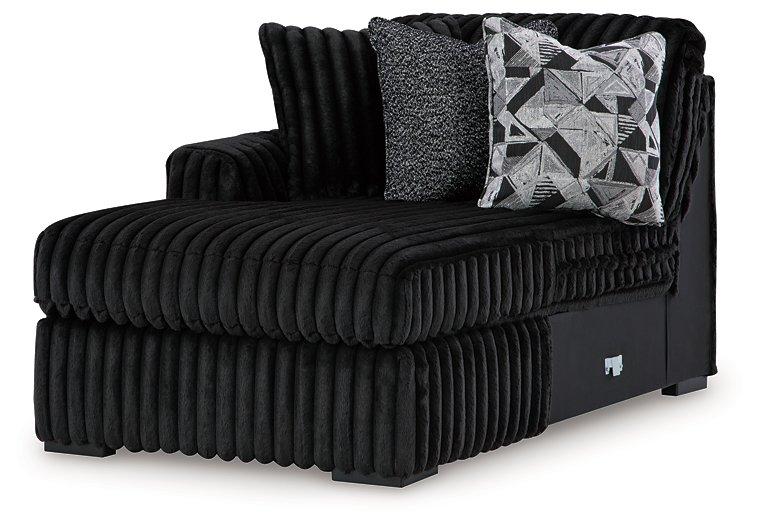 Midnight-Madness Sectional with Chaise - National Warehouse Furniture (Buffalo, NY)