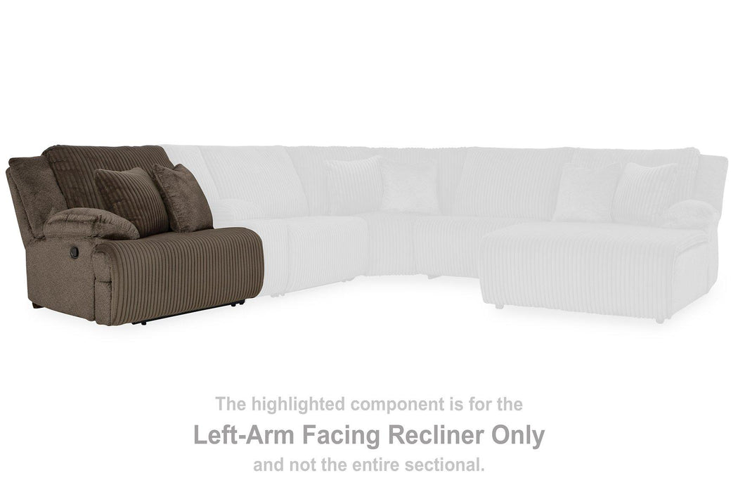 Top Tier Reclining Sectional with Chaise - National Warehouse Furniture (Buffalo, NY)