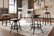 Valebeck Counter Height Bar Stool - National Warehouse Furniture (Buffalo, NY)