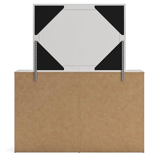 Cayboni Dresser and Mirror - National Warehouse Furniture (Buffalo, NY)