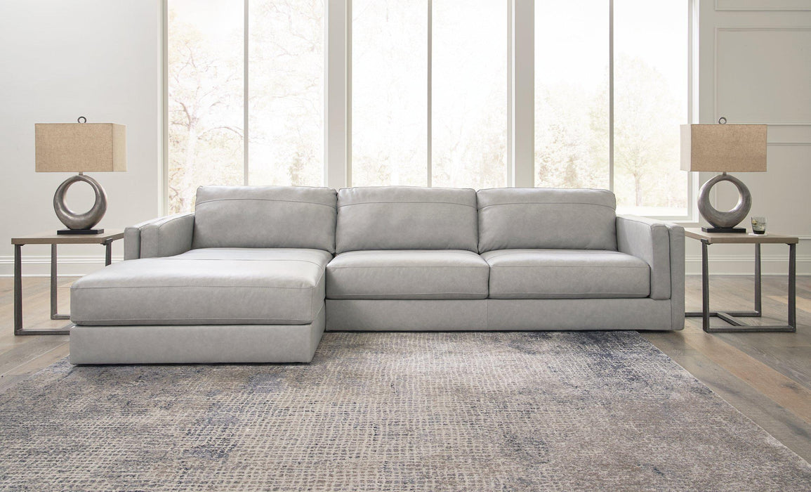 Amiata Sectional with Chaise - National Warehouse Furniture (Buffalo, NY)