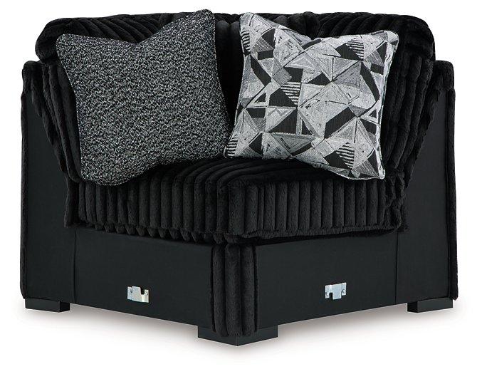 Midnight-Madness Sectional with Chaise - National Warehouse Furniture (Buffalo, NY)