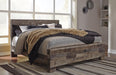 Derekson Bed with 2 Side Storage - National Warehouse Furniture (Buffalo, NY)