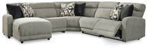 Colleyville Power Reclining Sectional with Chaise - National Warehouse Furniture (Buffalo, NY)