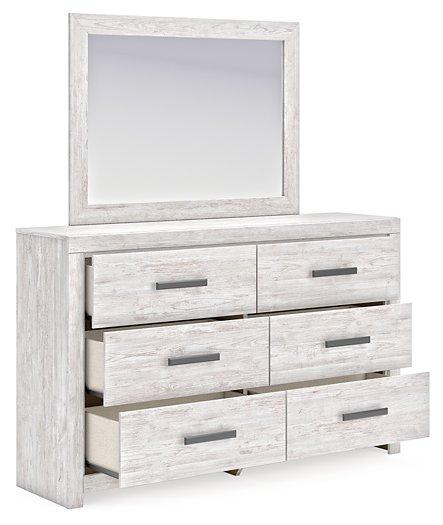 Cayboni Dresser and Mirror - National Warehouse Furniture (Buffalo, NY)